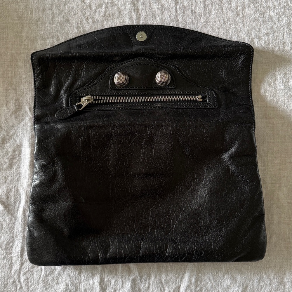 Balenciaga Motocross Giant 21 City Bag Envelope Clutch - Picture 12 of 13